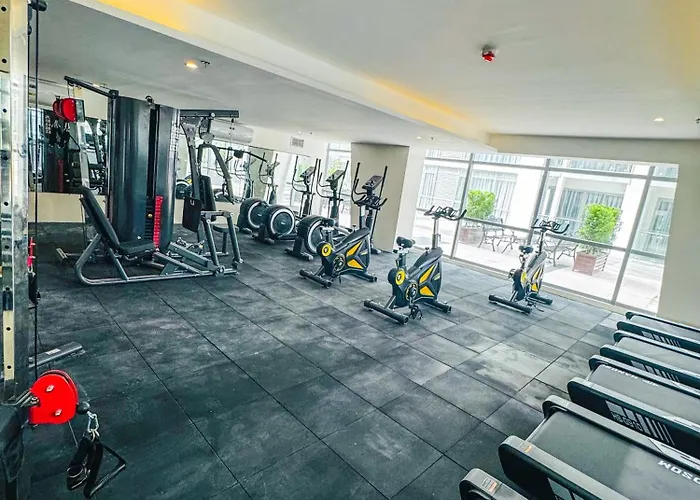 Family 2br With View Near Airport, Of Dreams, Moa, And Okada 4*